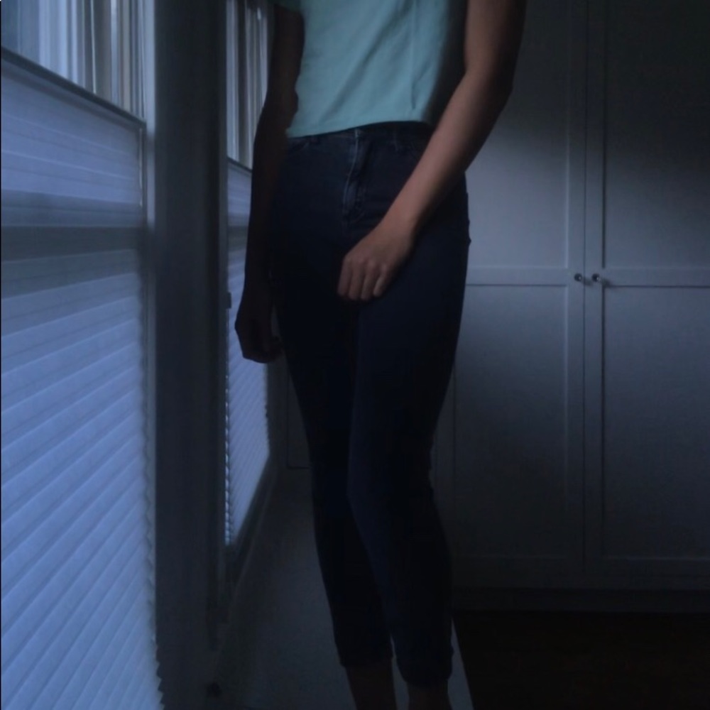 urban outfitters bdg black mom jeans